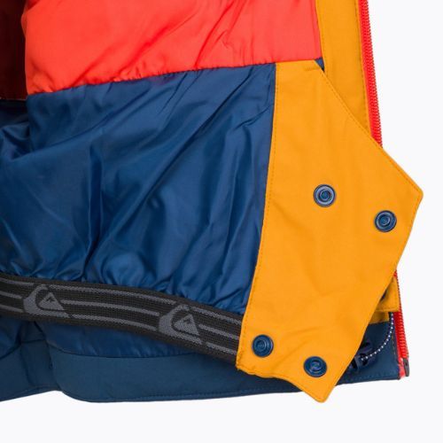 Quiksilver Kai Jones Ambition gyerek snowboard dzseki narancssárga és tengerészkék EQBTJ03169