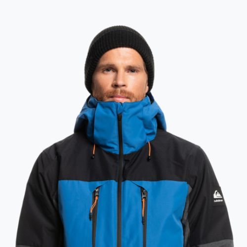 Quiksilver Mission Plus férfi snowboard dzseki fekete-kék EQYTJ03371