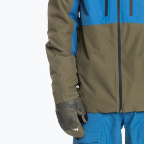 Quiksilver Muldrow férfi snowboard dzseki zöld EQYTJ03376