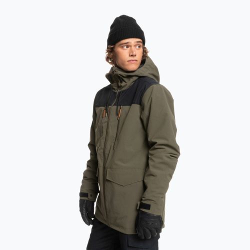 Quiksilver Fairbanks férfi snowboard dzseki zöld EQYTJ03388