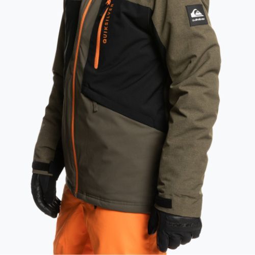 Quiksilver Dawson férfi snowboard dzseki zöld EQYTJ03389