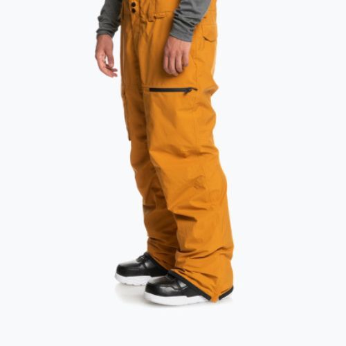 Férfi Quiksilver Utility Bib sárga snowboard nadrág EQYTP03153