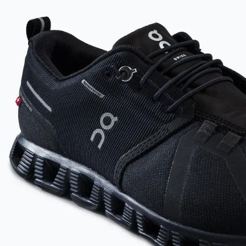 Férfi futócipő ON Cloud 5 Waterproof fekete 5998842