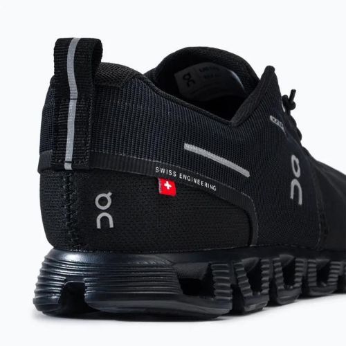 Férfi futócipő ON Cloud 5 Waterproof fekete 5998842