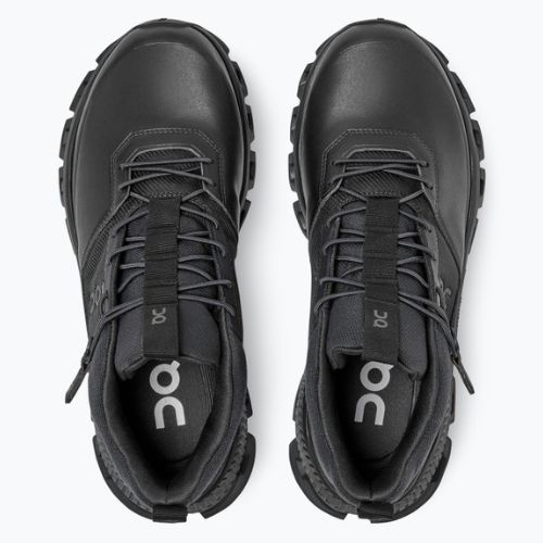 Női futócipő ON Cloud Hi Waterproof fekete 2899672