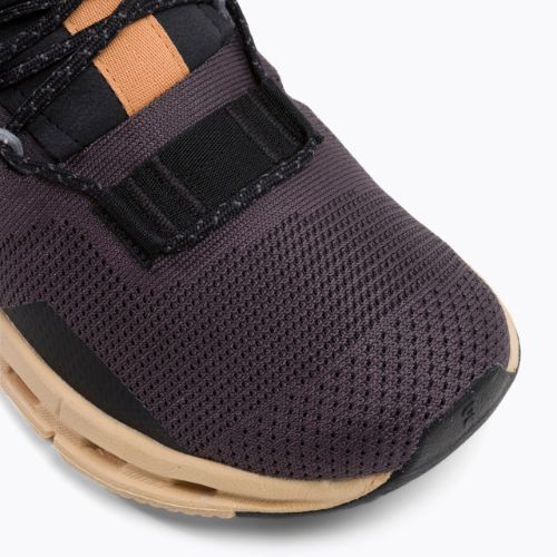 Női futócipő ON Cloudnova fekete 2698491