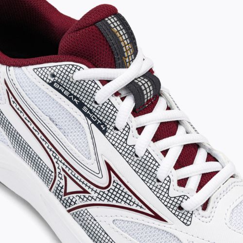 Női teniszcipő Mizuno Break Shot 4 AC fehér 61GA232664