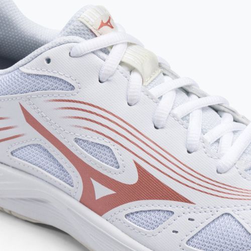 Női röplabda cipő Mizuno Cyclone Speed 3 fehér/rózsaszín V1GC2180K36_36.0/3.5