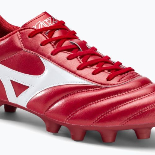 Mizuno Morelia II Club MD férfi futballcipő piros P1GA221660