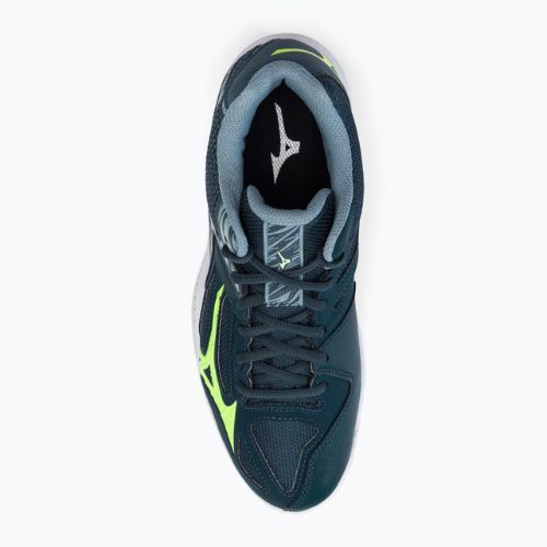 Férfi röplabda cipő Mizuno Thunder Blade 3 Mid kék V1GA217538