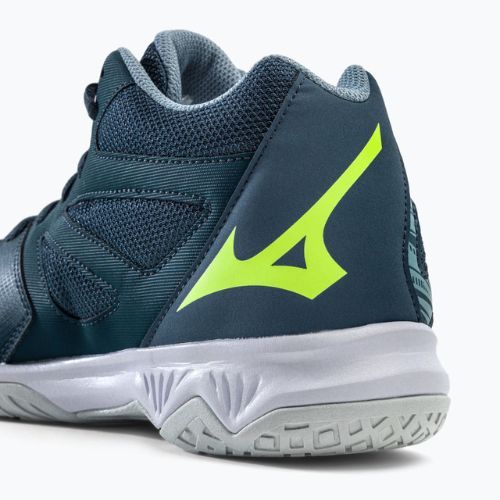 Férfi röplabda cipő Mizuno Thunder Blade 3 Mid kék V1GA217538