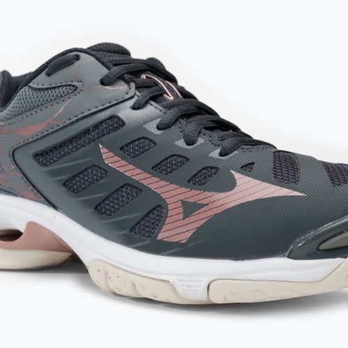 Női röplabda cipő Mizuno Wave Voltage Ebony/Rose/Quiet Shade V1GC216035