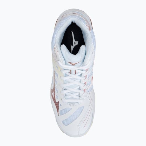 Női röplabda cipő Mizuno Wave Voltage Mid fehér V1GC216536