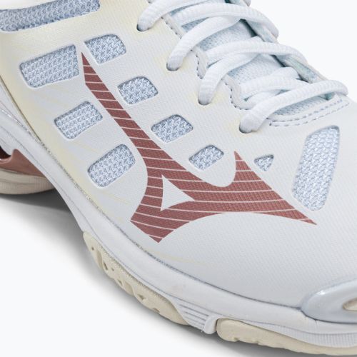 Női röplabda cipő Mizuno Wave Voltage Mid fehér V1GC216536