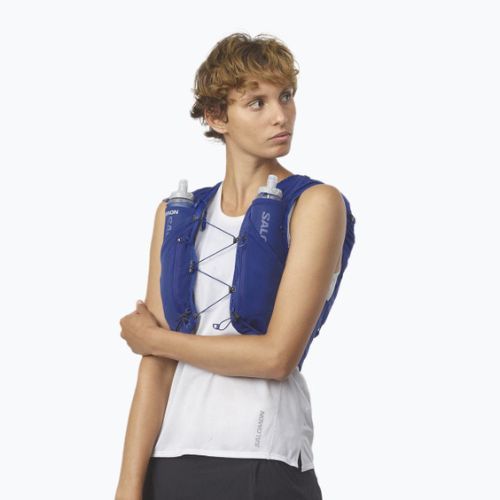 Salomon ADV Skin 12 literes futó hátizsák tengerészkék LC2011200