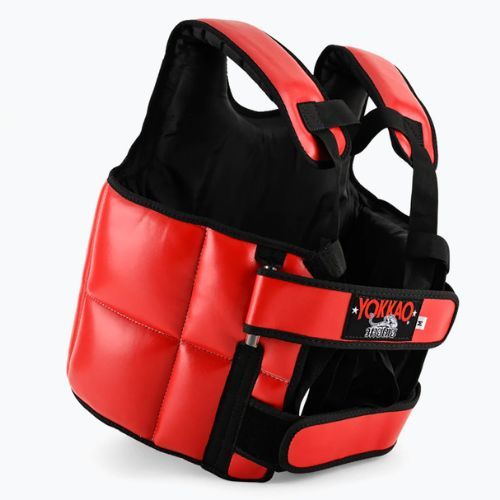 YOKKAO Body Protector piros YBP-2 bokszoló védőfelszerelés