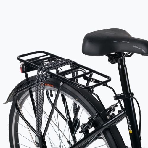 Női trekking kerékpár Romet Gazela fekete/sárga R22A-TRE-28-19-P-468