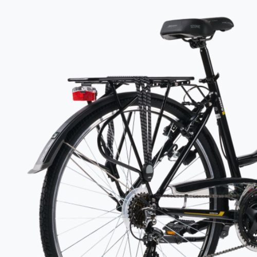 Női trekking kerékpár Romet Gazela fekete-sárga R23A-TRE-28-19-2869A