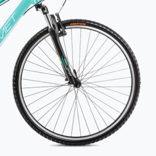 Női cross kerékpár Romet Orkan 2D zöld R22A-CRO-28-15-P-347