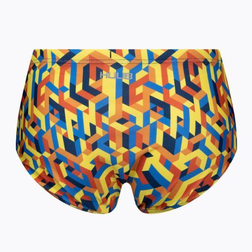 Férfi HUUB Vivid Brief színes úszónadrág BRIEFQP