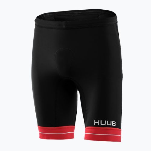 HUUB Férfi triatlon rövidnadrág Race Tri Short fekete/piros RCSH