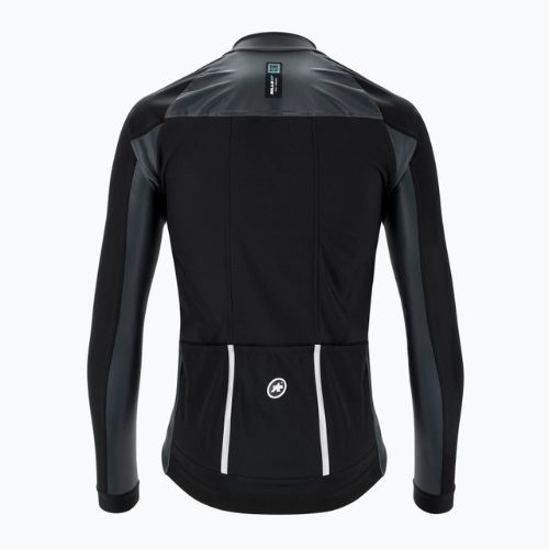 ASSOS Mille GT Evo Winter szürke férfi kerékpáros kabát 11.30.363.70