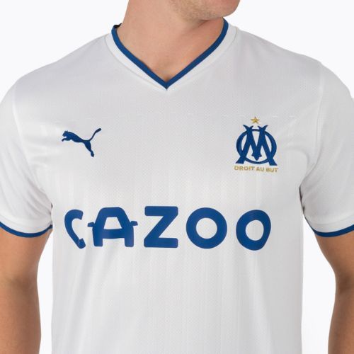 Puma férfi futball mez Om Home Jersey Replica fehér 766085