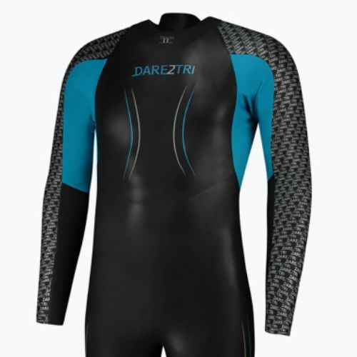 Férfi Dare2Tri Mach2 triatlon búvárruha fekete 21001M