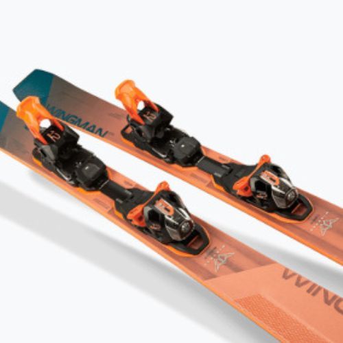 Elan Wingman 82 CTI Fusion + EMX 12 narancssárga-kék lesiklás ABBHBT21