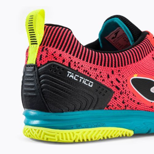 Joma Tactico IN férfi futballcipő korall/türkiz színben