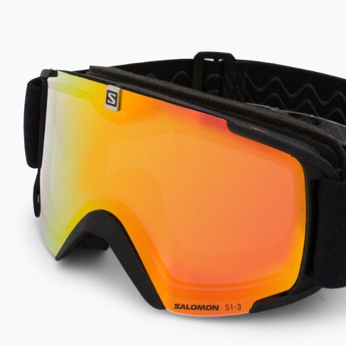 Salomon Xview Photo S1-S3 Fekete/piros síszemüveg L40844100