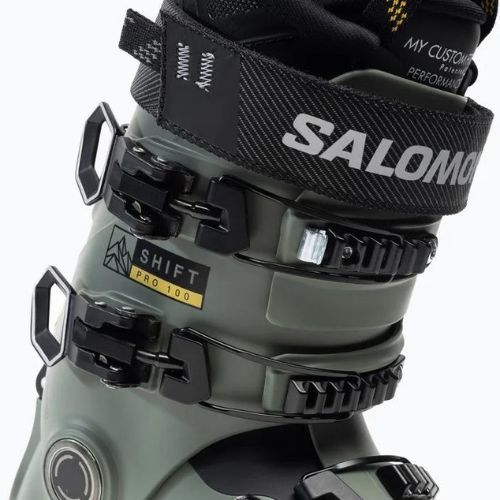 Férfi síbakancs Salomon Shift Pro 100 AT zöld L47000800