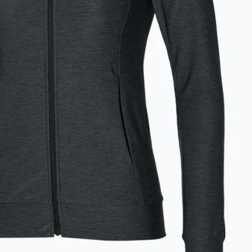 Női tenisz dzseki Mizuno Training fekete 62GC121309