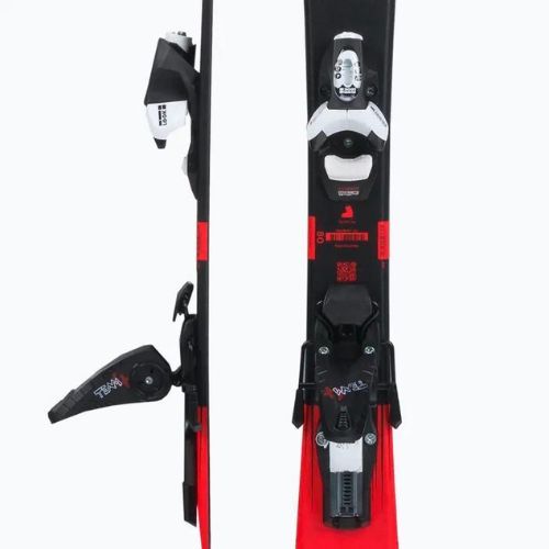 Gyermek lesiklópálya sílécek Rossignol Hero Pro + Team 4 GW Black Bulk red