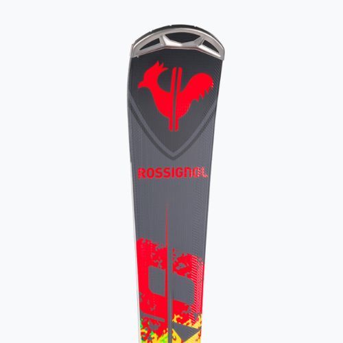 Downhill sílécek Rossignol Hero Elite ST TI LTD K + SPX14 black/red