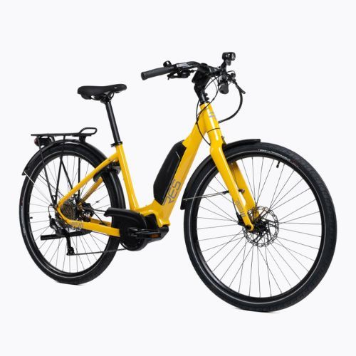 Női elektromos kerékpár Ridley RES U500 RES U50-01Bs sárga SBIU5WRID003