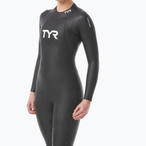 Női TYR Hurricane Cat 1 triatlon búvárruha fekete HCAOF
