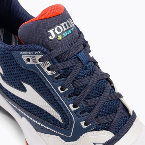 Joma T.Set férfi teniszcipő tengerészkék és fehér TSETS2332T