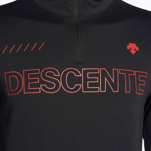 Férfi Descente sí pulóver Descente 1/4 Zip 93 fekete DWMUGB28