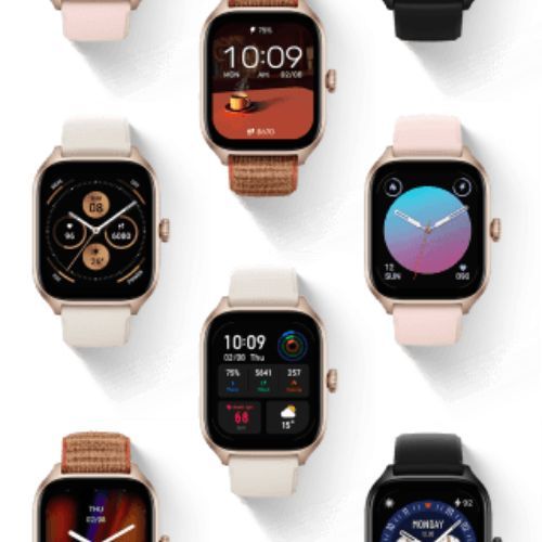 Amazfit GTS 4 óra + skála fekete W2168EU1N
