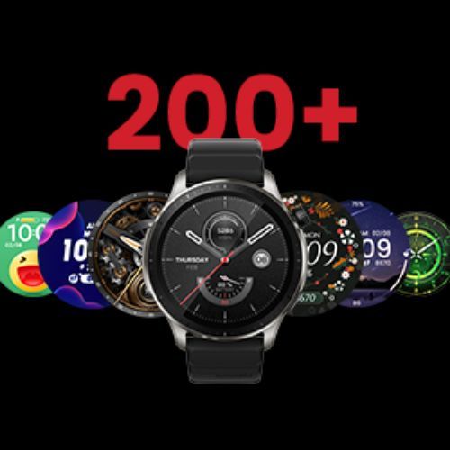 Amazfit GTR 4 Superspeed óra + skála fekete/ezüst W2166EU1N