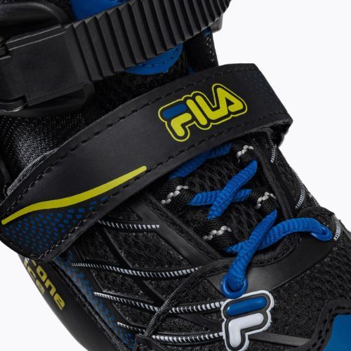 Gyermek korcsolya FILA X-One blue/lime