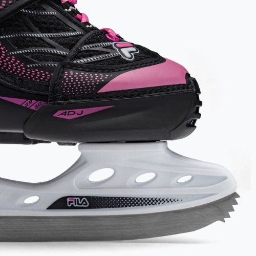 Gyermek korcsolya FILA X-One G black/pink