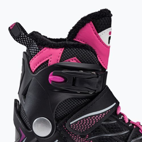 Gyermek korcsolya FILA X-One G black/pink