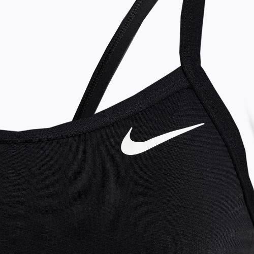 Női fürdőruha Nike Multiple Print Racerback Splice One jet fekete NESSC051-006