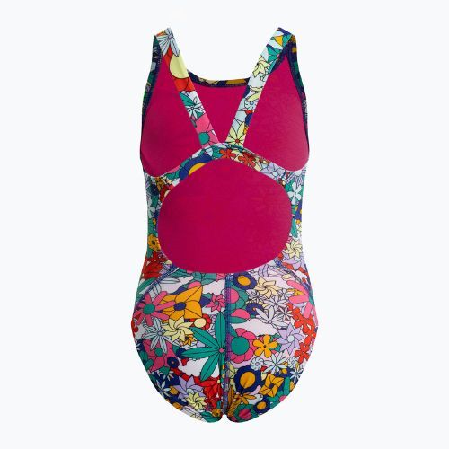 Gyermek egyrészes fürdőruha Nike Multiple Print Fastback Lapis NESSC760