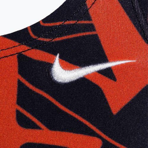 Nike Multiple Print Fastback Gyermek egyrészes fürdőruha narancssárga NESSC760-631