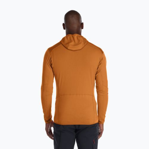 Férfi trekking dzseki Rab Ascendor Hoody narancssárga QFF-42