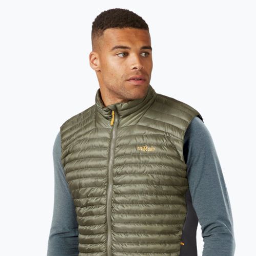 Rab Cirrus Flex 2.0 férfi ujjatlan khaki QIO-76