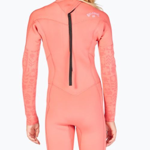 Gyermek úszóhab Billabong 4/3 Teen Synergy BZ vintage coral